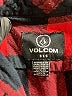 Volcom Plaid Red Long Sleeve Button-Down Shirt Size 6 - photo 3
