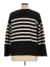 Gap 100% Cotton Stripes Black Pullover Sweater Size XL - photo 2