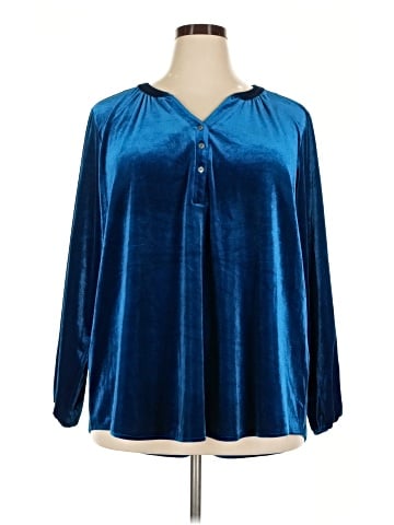 Intro Long Sleeve Blouse (view 1)