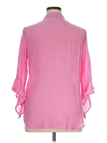 Counterparts 3/4 Sleeve Blouse (view 2)
