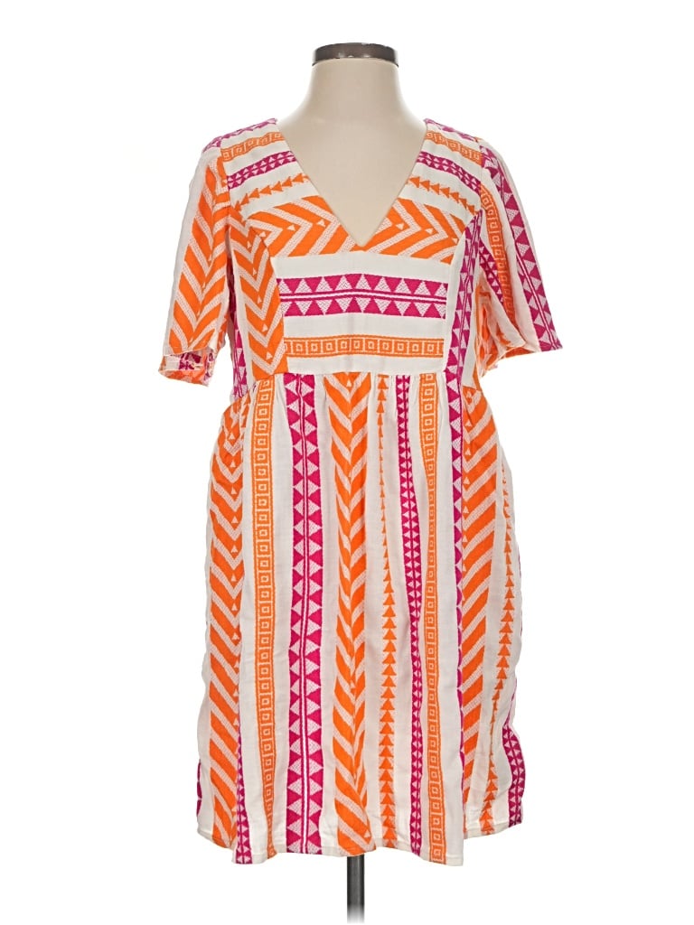 Old Navy Casual Dress In Orange