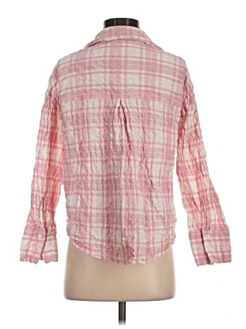 Zara 3/4 Sleeve Button-Down Shirt (view 2)