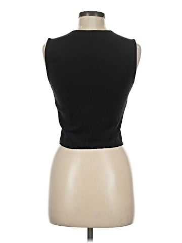 Zara W&B Collection Sleeveless T-Shirt (view 2)