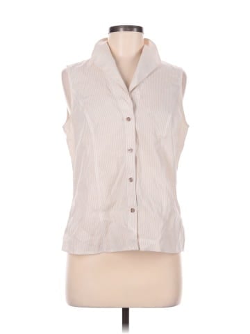Jones New York Collection Sleeveless Button-Down Shirt (view 1)