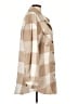 Love Tree 100% Polyester Plaid Tan Coat Size L - photo 4