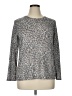 Chico's Animal Print Gray Pullover Sweater Size XL (3) - photo 1