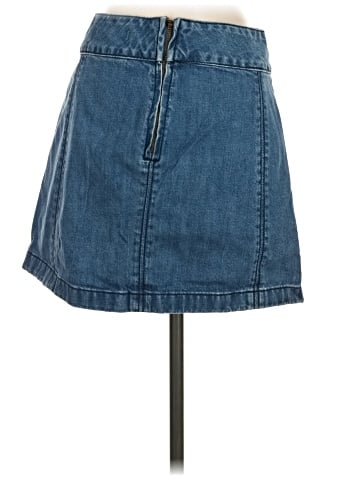 Free People Denim Skirt (view 2)