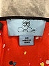 CeCe 100% Polyester Red Sleeveless Blouse Size XS - photo 7
