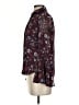 CeCe 100% Polyester Burgundy Long Sleeve Blouse Size XS - photo 5