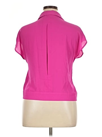 DKNY Short Sleeve Blouse (view 2)