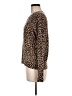 Aqua Animal Print Brown Pullover Sweater Size M - photo 5