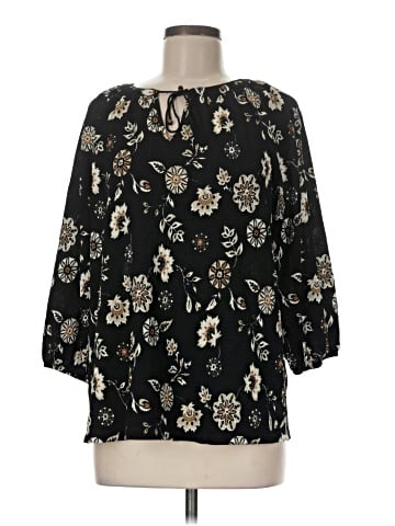 Croft & Barrow 3/4 Sleeve Blouse (view 1)