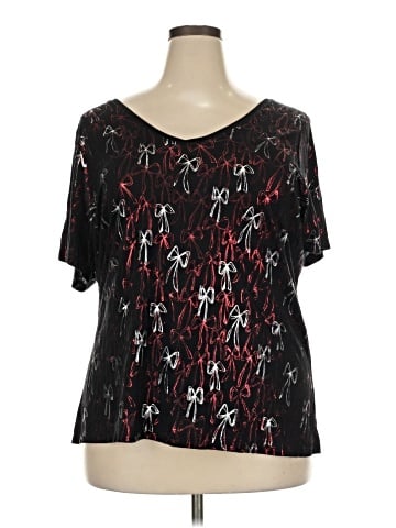 Lane Bryant Outlet Short Sleeve T-Shirt (view 1)