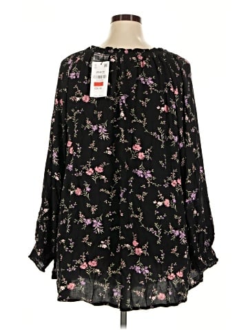 Yours Long Sleeve Blouse (view 2)