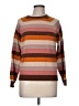 Volcom Stripes Brown Pullover Sweater Size 8 - photo 1