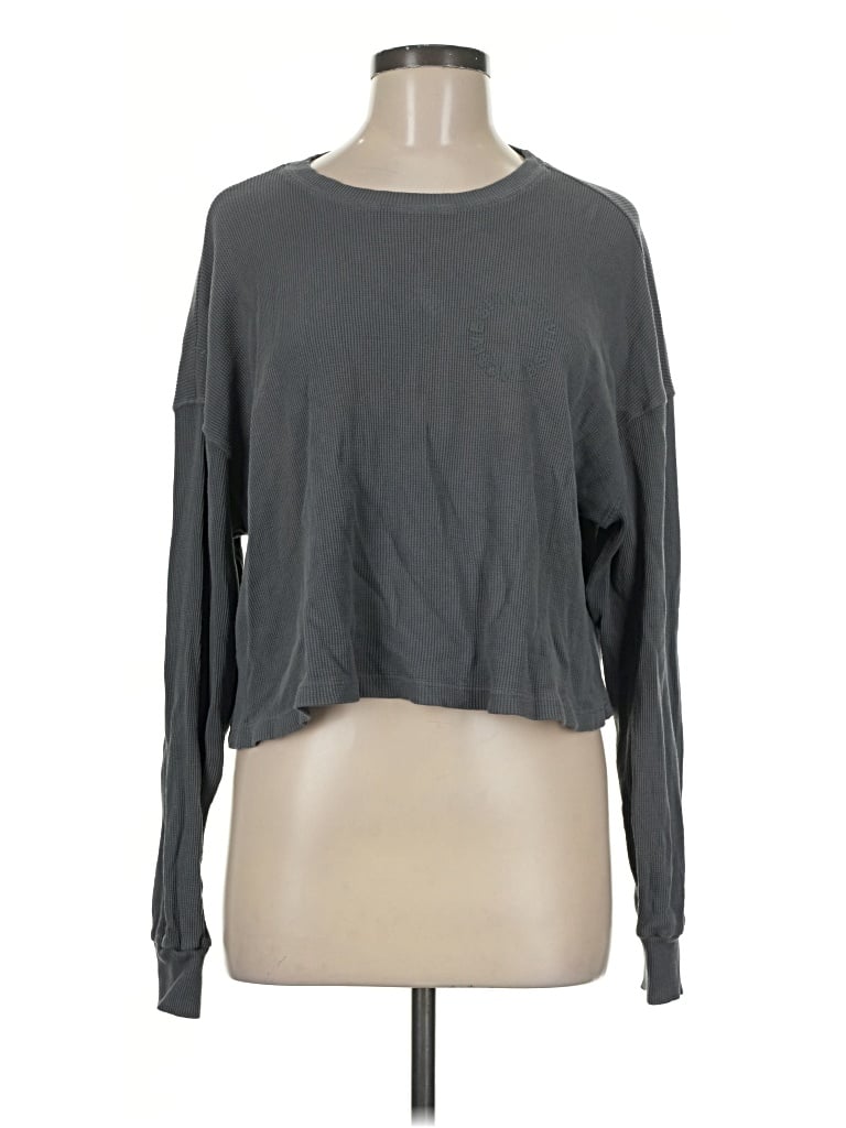 Pre-owned Set Active Long Sleeve T-shirt In Gray