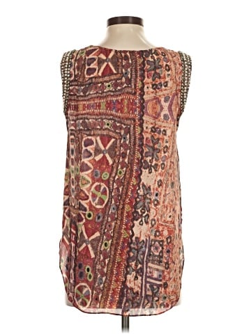 Haute Hippie Sleeveless Silk Top (view 2)