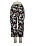 Venezia Floral Burgundy Casual Pants Size 16 - photo 1