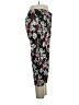 Venezia Floral Burgundy Casual Pants Size 16 - photo 4