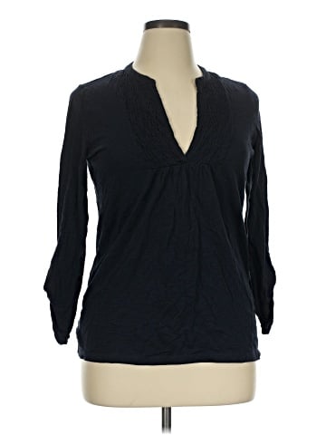 Ann Taylor LOFT 3/4 Sleeve Top (view 1)