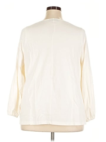Lane Bryant Long Sleeve Blouse (view 2)