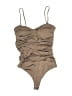 Express Tan Bodysuit Size S - photo 1