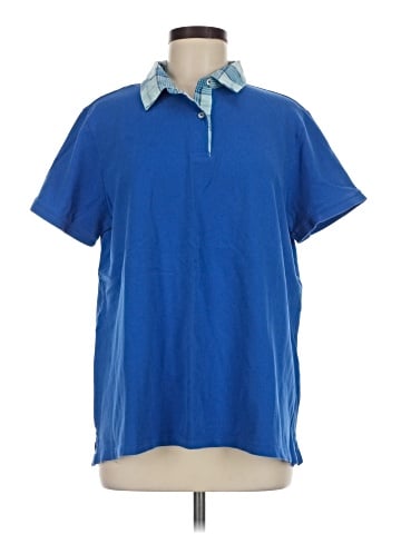 Lands' End Short Sleeve Button-Down Shirt (view 1)