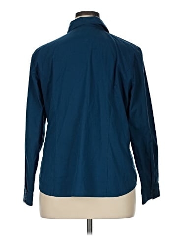 Christopher & Banks Long Sleeve Button-Down Shirt (view 2)