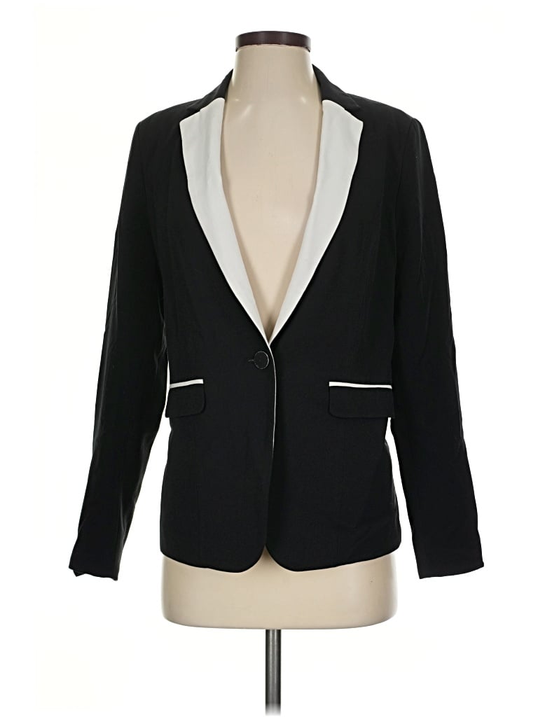 Pre-owned Mossimo Blazer Jacket In Black