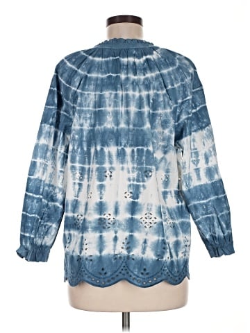 Lands' End 3/4 Sleeve Blouse (view 2)