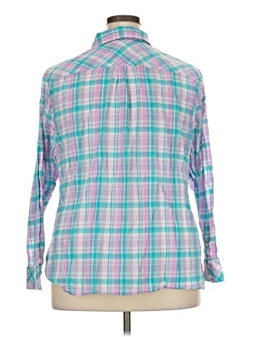 Talbots Long Sleeve Button-Down Shirt (view 2)