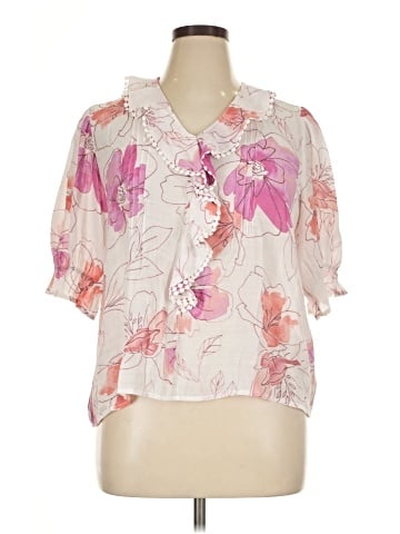 Zac & Rachel Short Sleeve Blouse (view 1)