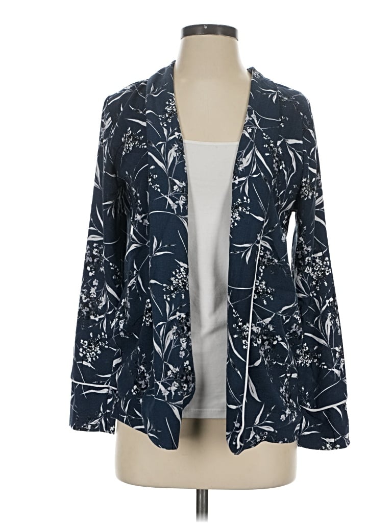 Pre-owned Leith Blazer Jacket In Blue