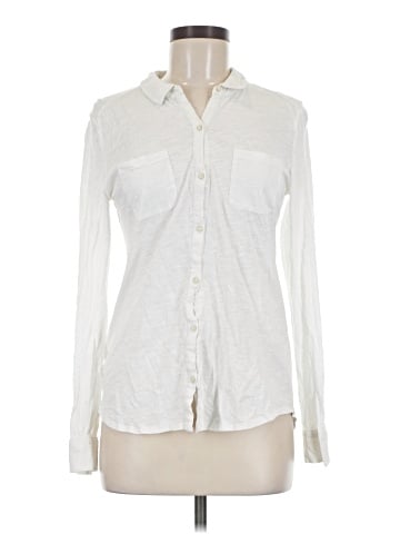 Ann Taylor LOFT Long Sleeve Button-Down Shirt (view 1)