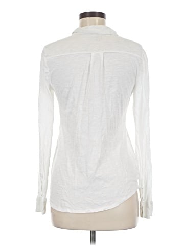 Ann Taylor LOFT Long Sleeve Button-Down Shirt (view 2)
