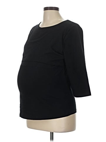 Luvmabelly 3/4 Sleeve Top (view 1)