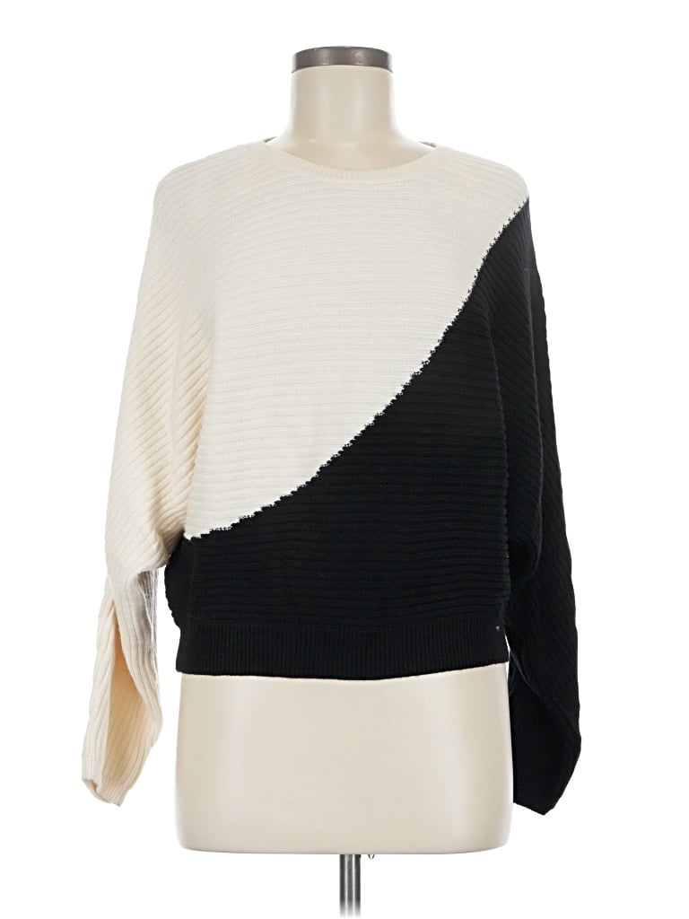 Pre-owned Express Pullover Sweater In Ivory