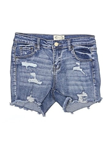 Joyfolie Denim Shorts (view 1)