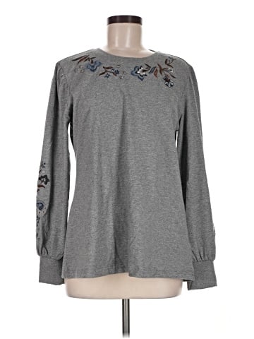 Driftwood Long Sleeve Top (view 1)