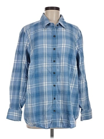 Lands' End Long Sleeve Button-Down Shirt (view 1)