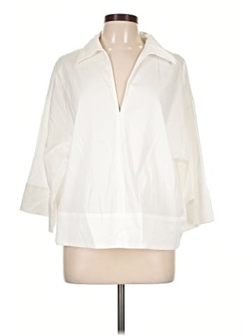 Banana Republic 3/4 Sleeve Button-Down Shirt (view 1)
