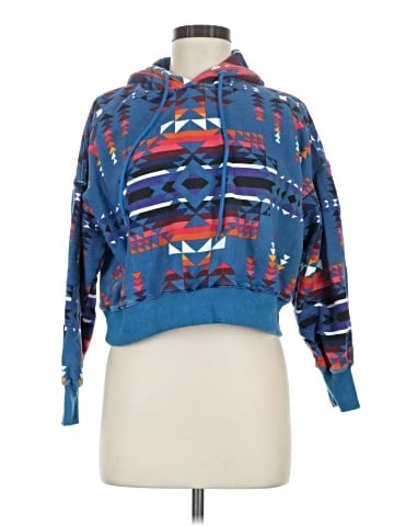 Aqua Pullover Sweater (view 1)