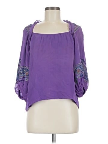 Nanette Lepore 3/4 Sleeve Silk Top (view 1)