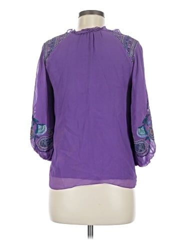 Nanette Lepore 3/4 Sleeve Silk Top (view 2)