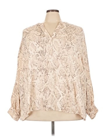 Ava & Viv Long Sleeve Blouse (view 1)