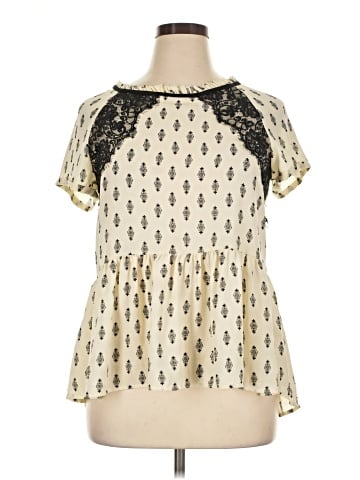 Rewind Short Sleeve Blouse (view 1)