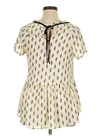 Rewind Short Sleeve Blouse (view 2)