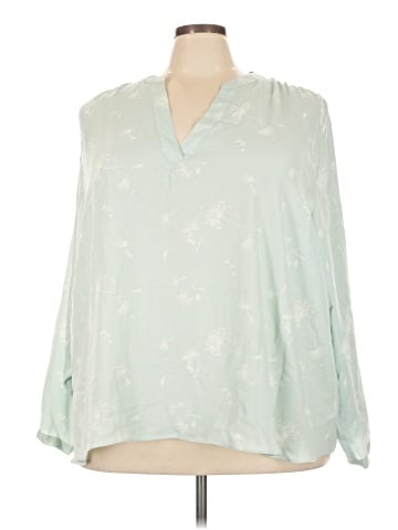 Ava & Viv 3/4 Sleeve Blouse (view 1)