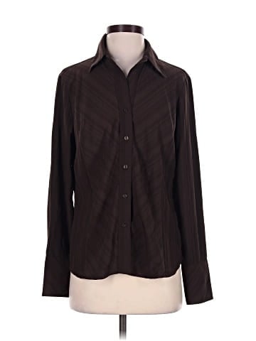 Worthington Long Sleeve Blouse (view 1)