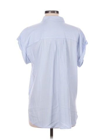 Ann Taylor LOFT Short Sleeve Button-Down Shirt (view 2)